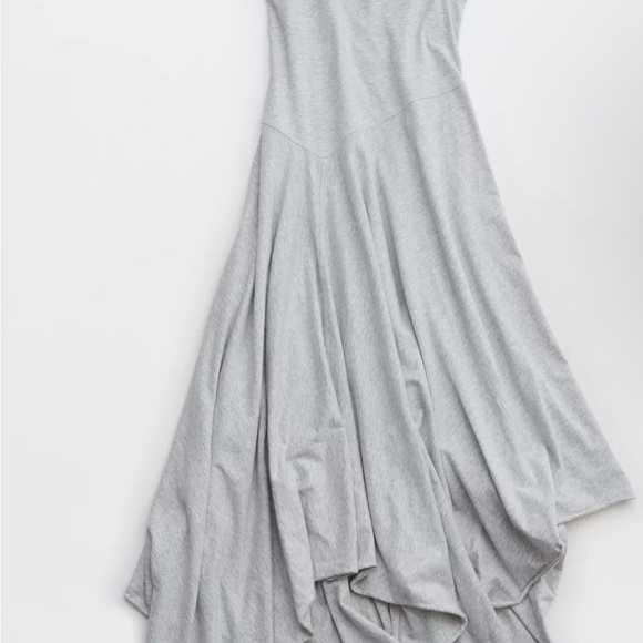 Aerie Tank Asymmetric Midi Dress - Picture 3 of 4